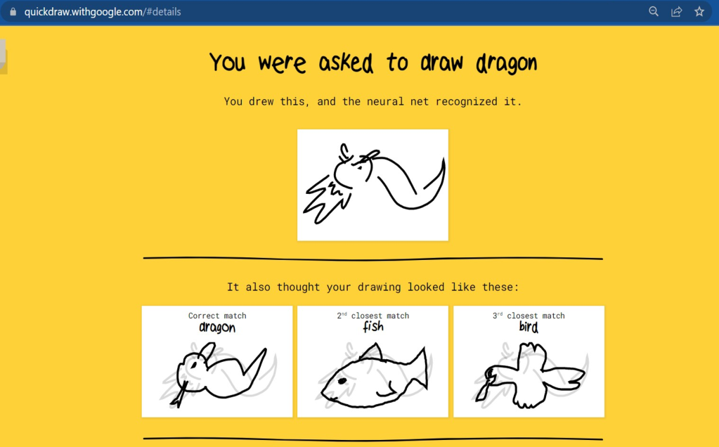 Recognising Badly Drawn Dragons – How do Neural Nets Work? – TOM ROCKS MATHS